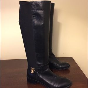 Michael Kors leather knee boot